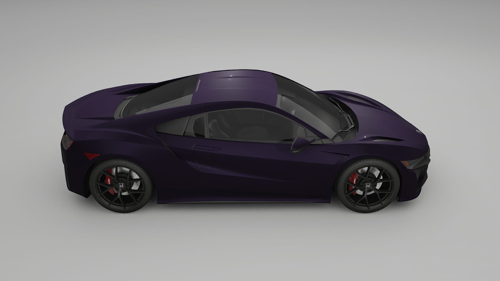 Honda NSX prefacelift pre LCI TPU Fényezésvédő Fólia | VIOLET Színváltós PPF – Teljesen Elővágott Készlet