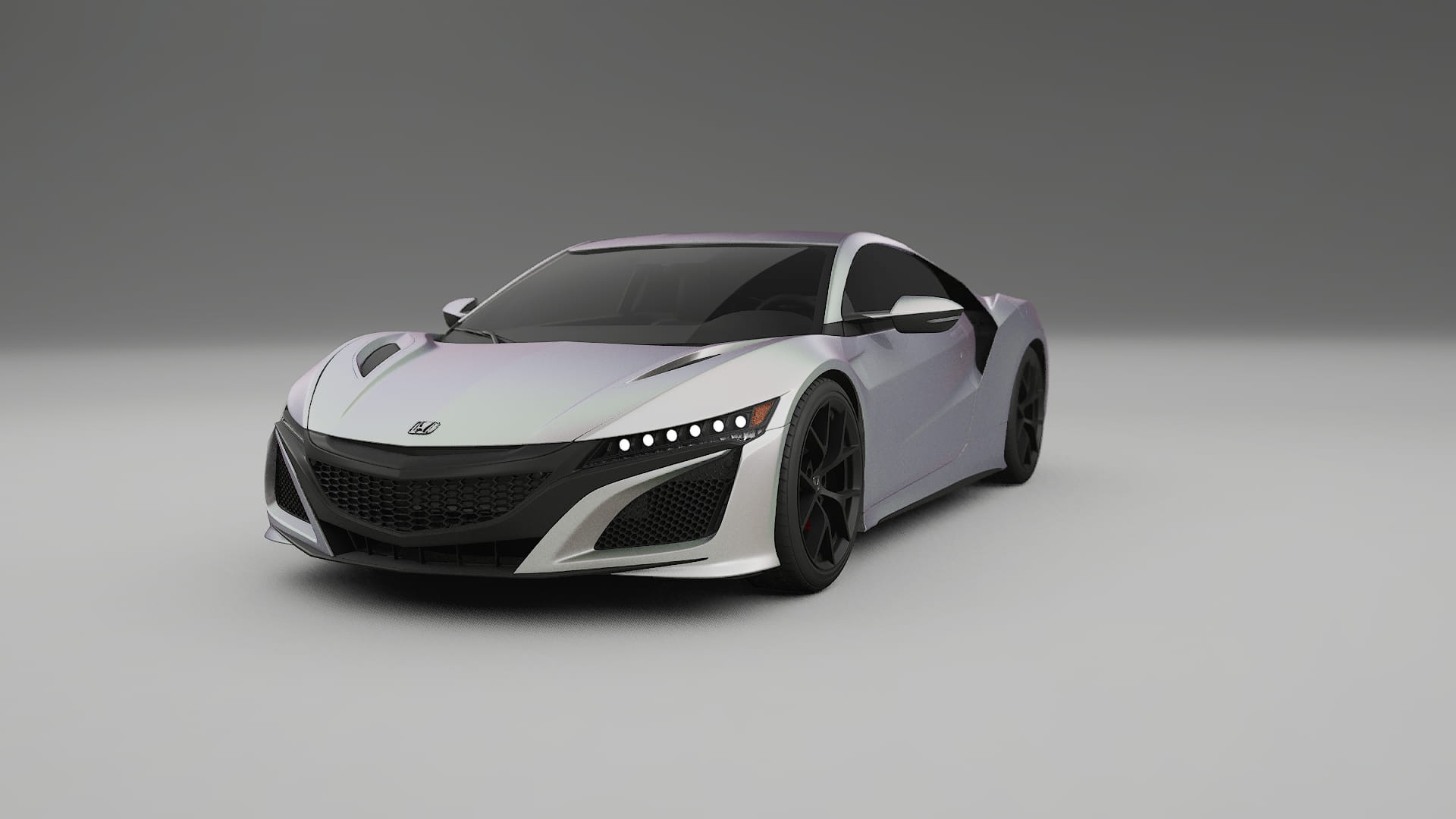 Honda NSX prefacelift pre LCI TPU Fényezésvédő Fólia | NEBULA Színváltós PPF – Teljesen Elővágott Készlet
