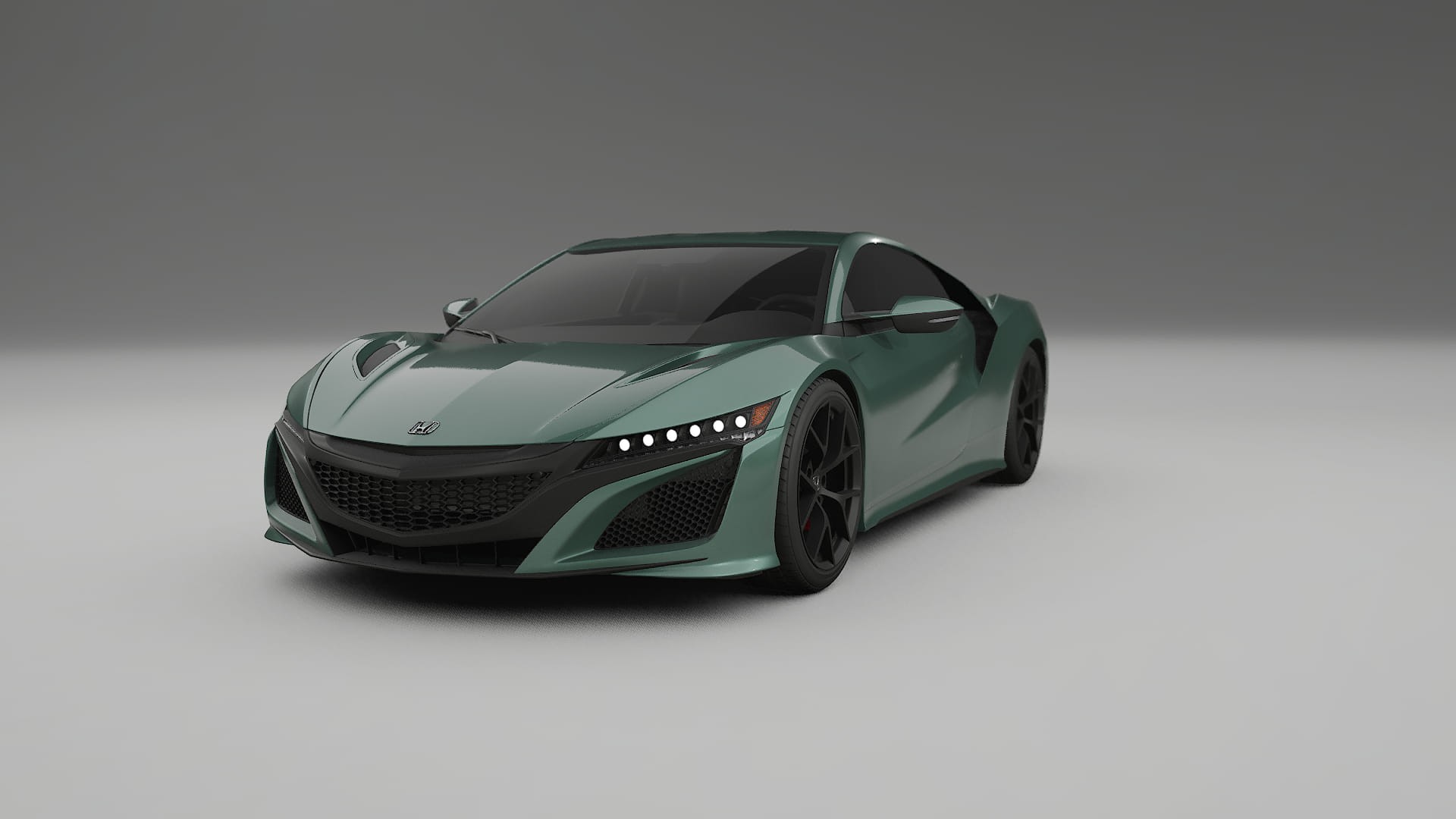 Honda NSX prefacelift pre LCI TPU Fényezésvédő Fólia | EVERGREEN Színváltós PPF – Teljesen Elővágott Készlet