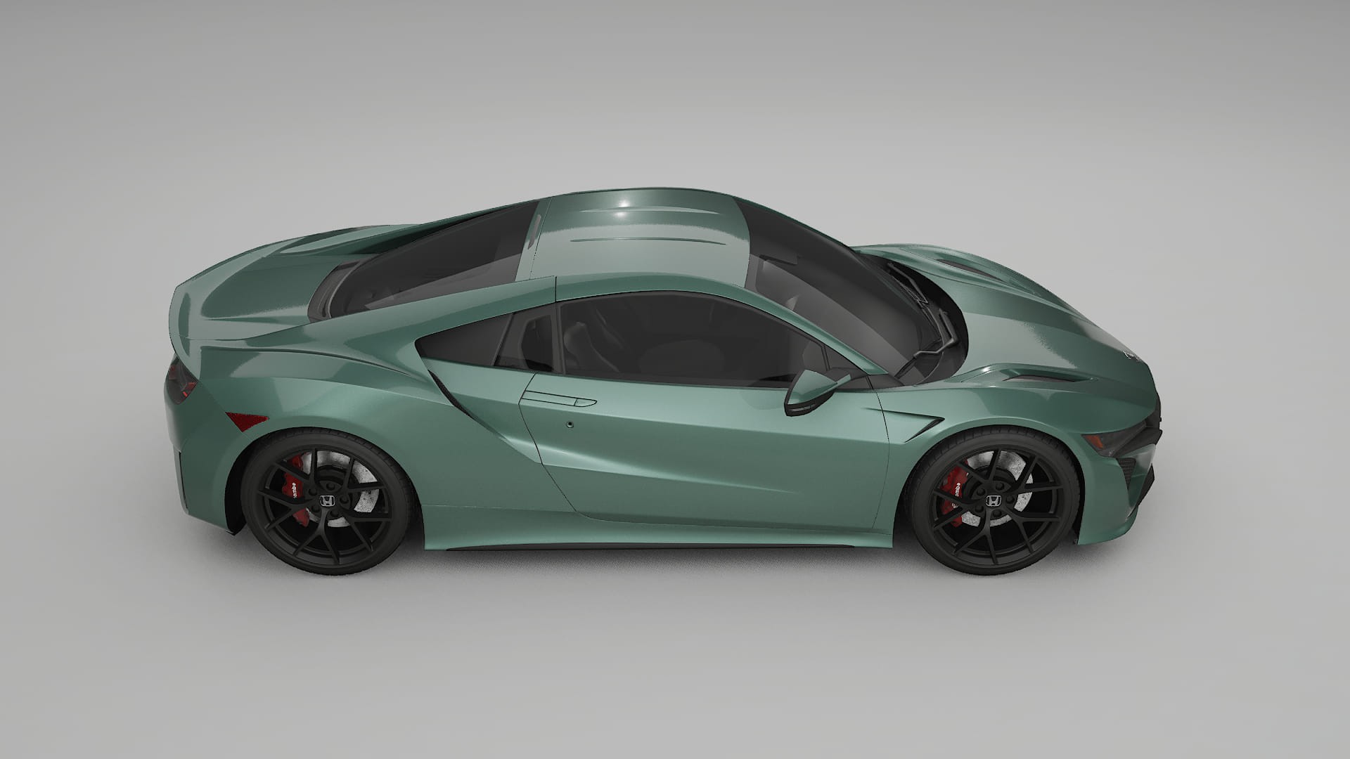 Honda NSX prefacelift pre LCI TPU Fényezésvédő Fólia | EVERGREEN Színváltós PPF – Teljesen Elővágott Készlet