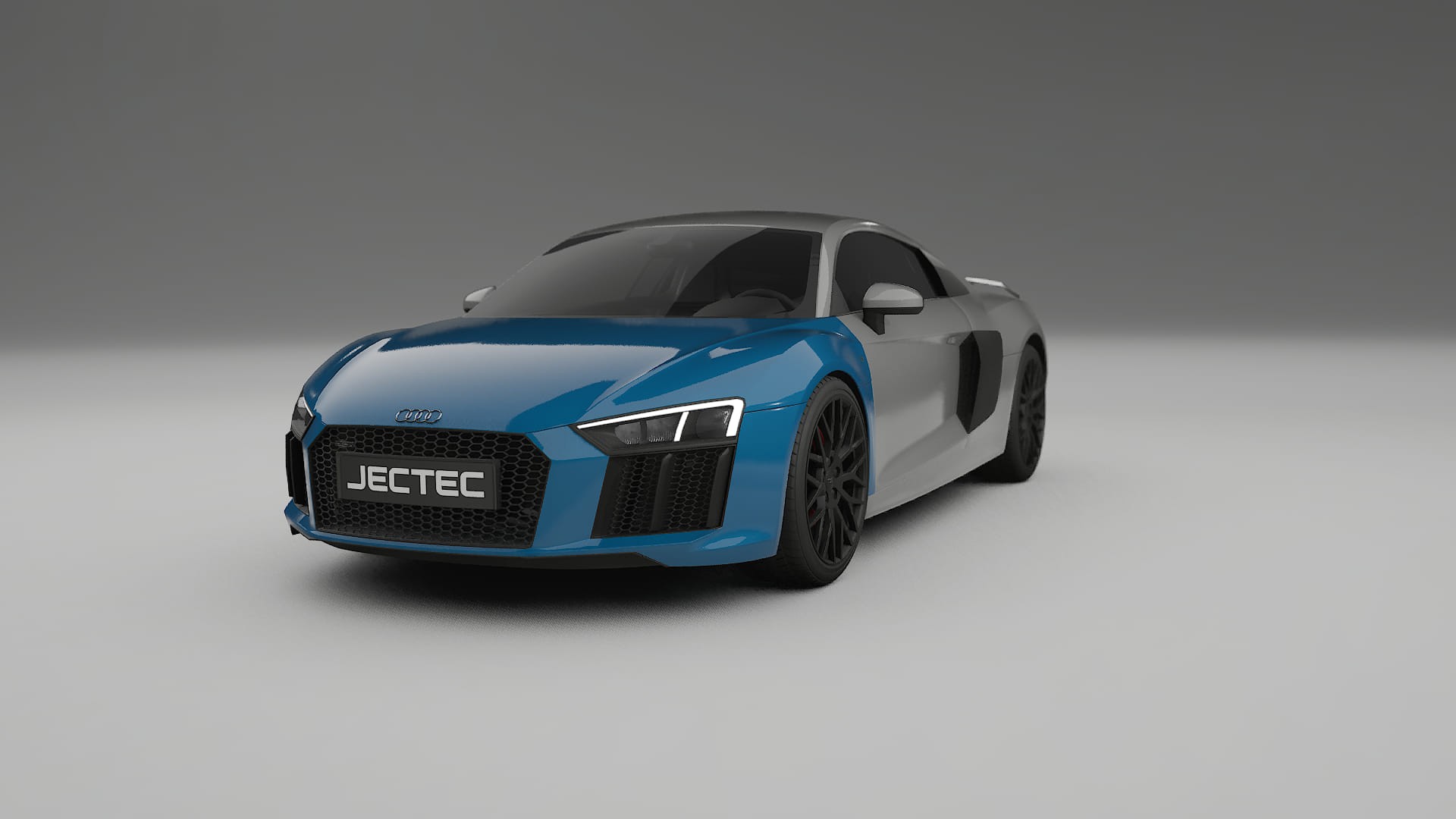 Audi R8 typ-4S prefacelift pre-LCI Fényezésvédő Fólia | CrystalGuard Átlátszó TPU PPF Első Védő Készlet