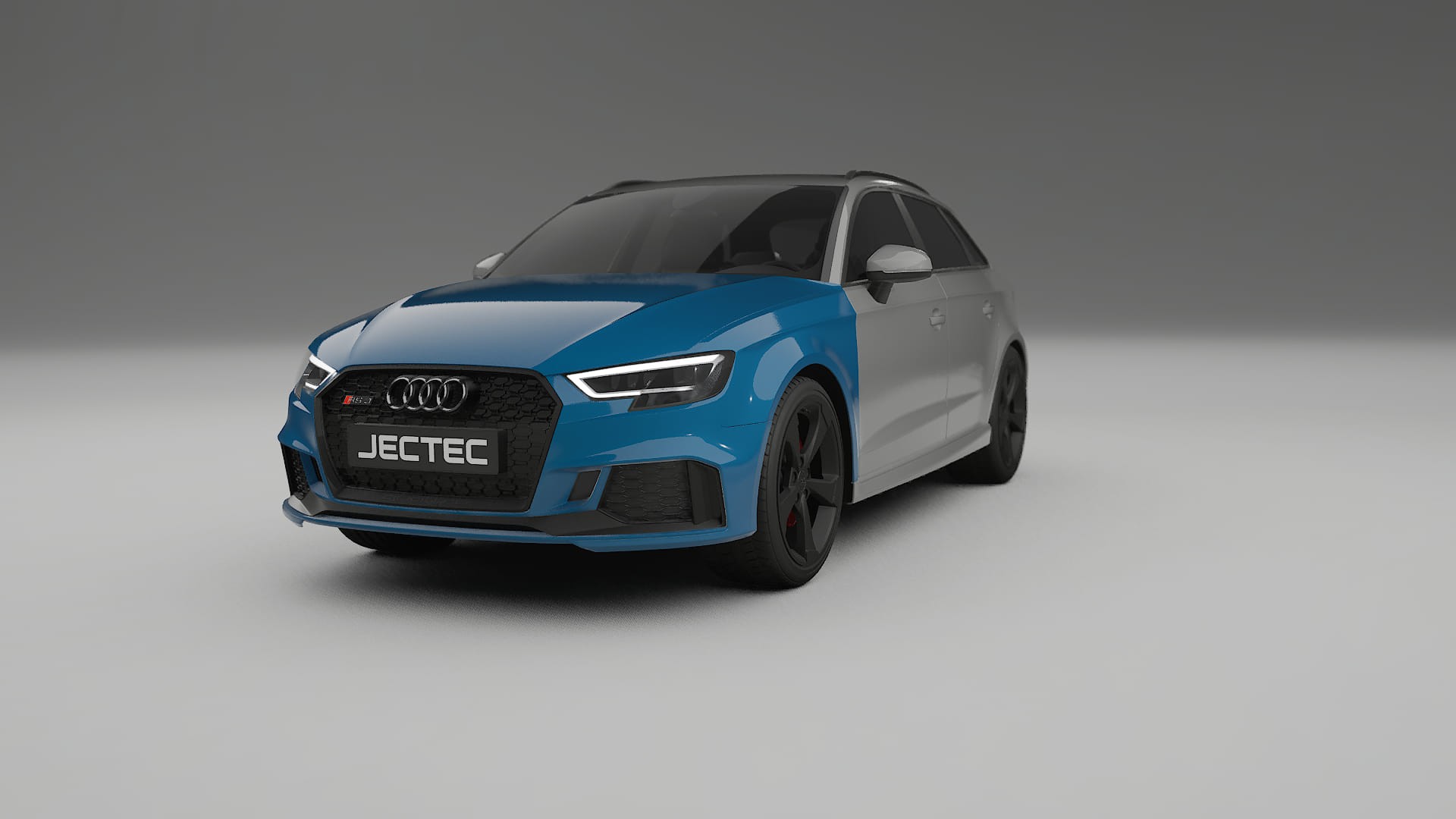 Audi RS3 Sportback 8V facelift LCI Fényezésvédő Fólia | CrystalGuard Átlátszó TPU PPF Első Védő Készlet