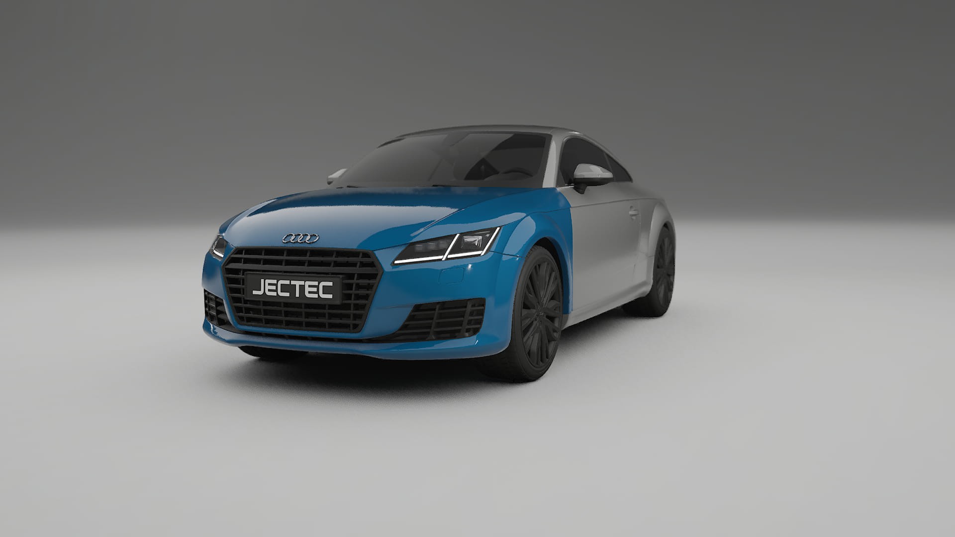 Audi TT Coupe 8S prefacelift pre-LCI Fényezésvédő Fólia | CrystalGuard Átlátszó TPU PPF Első Védő Készlet