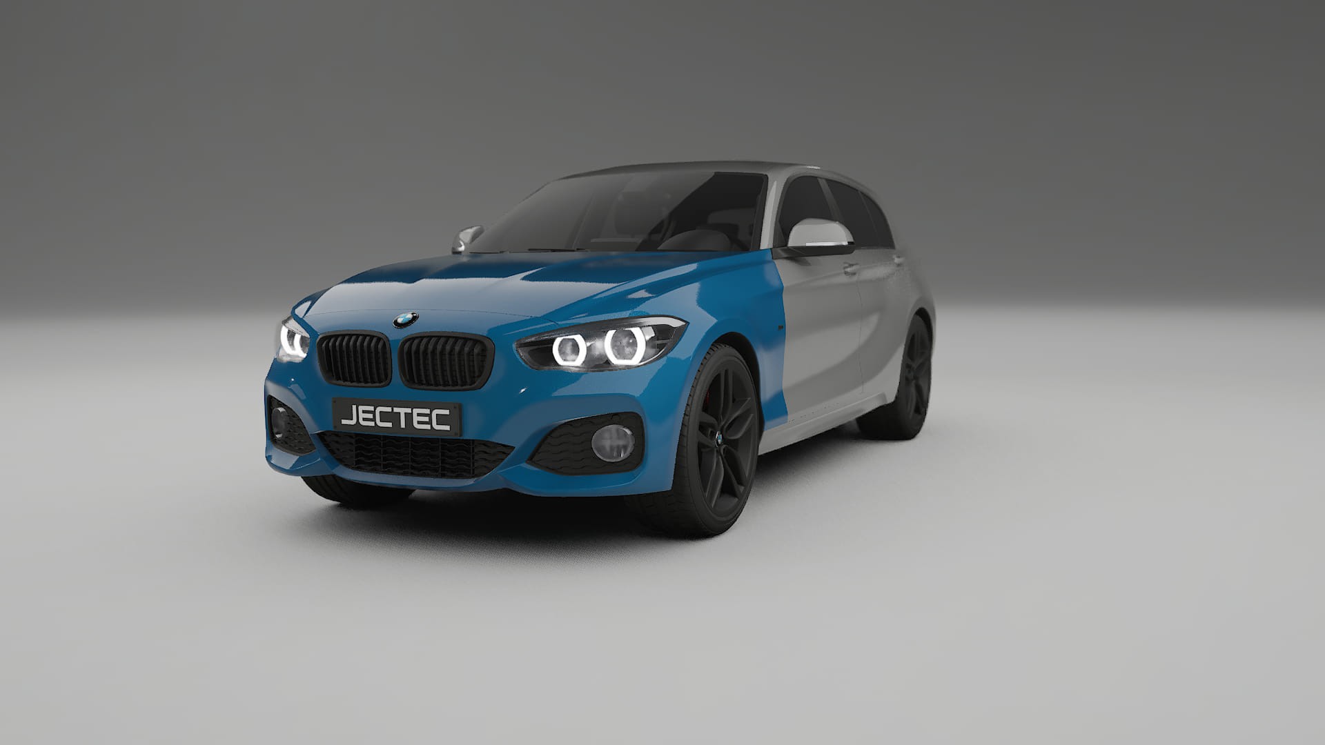 BMW 1 F20 facelift LCI Fényezésvédő Fólia | CrystalGuard Átlátszó TPU PPF Első Védő Készlet