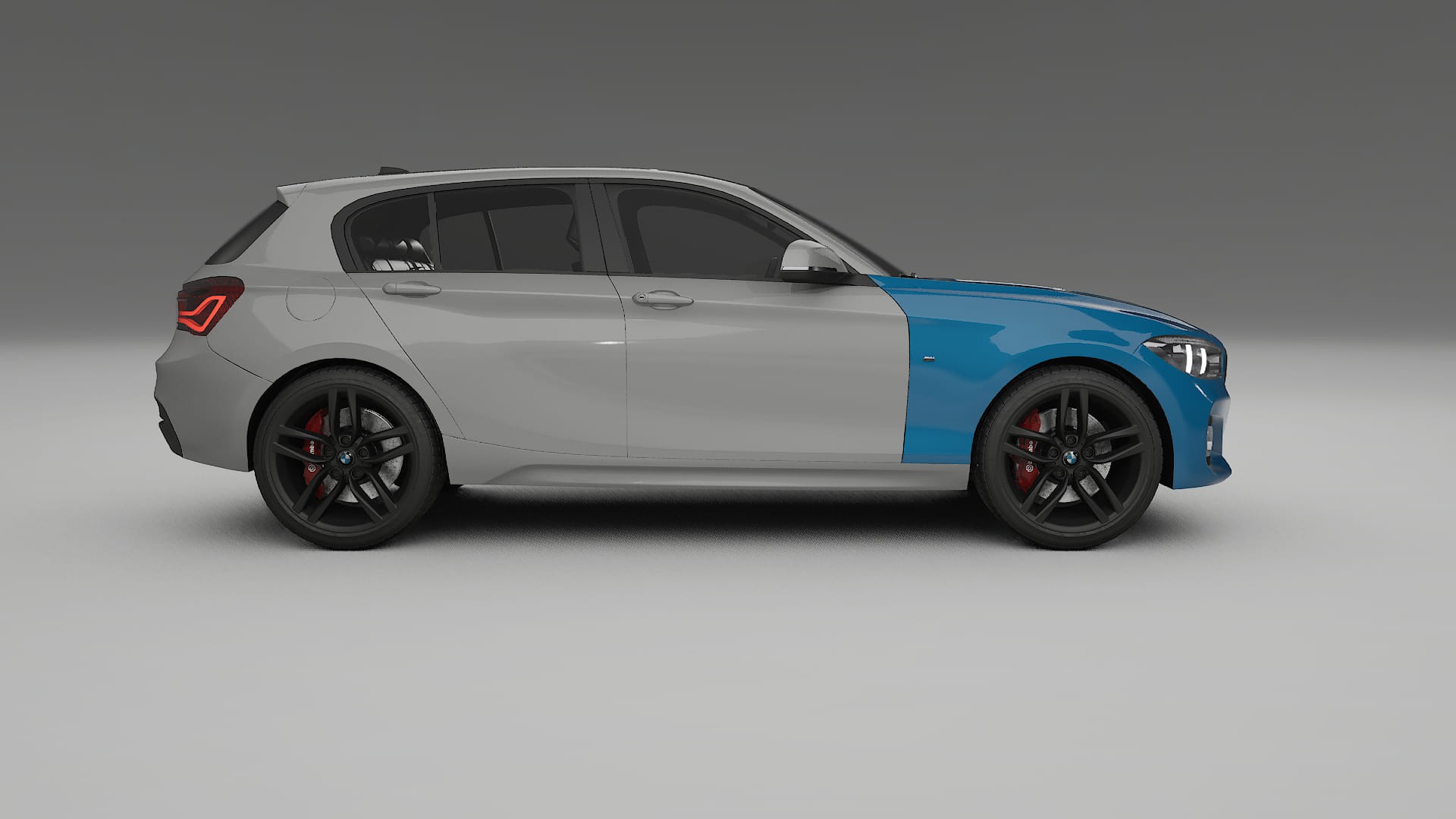 BMW 1 F20 facelift LCI Fényezésvédő Fólia | CrystalGuard Átlátszó TPU PPF Első Védő Készlet 2