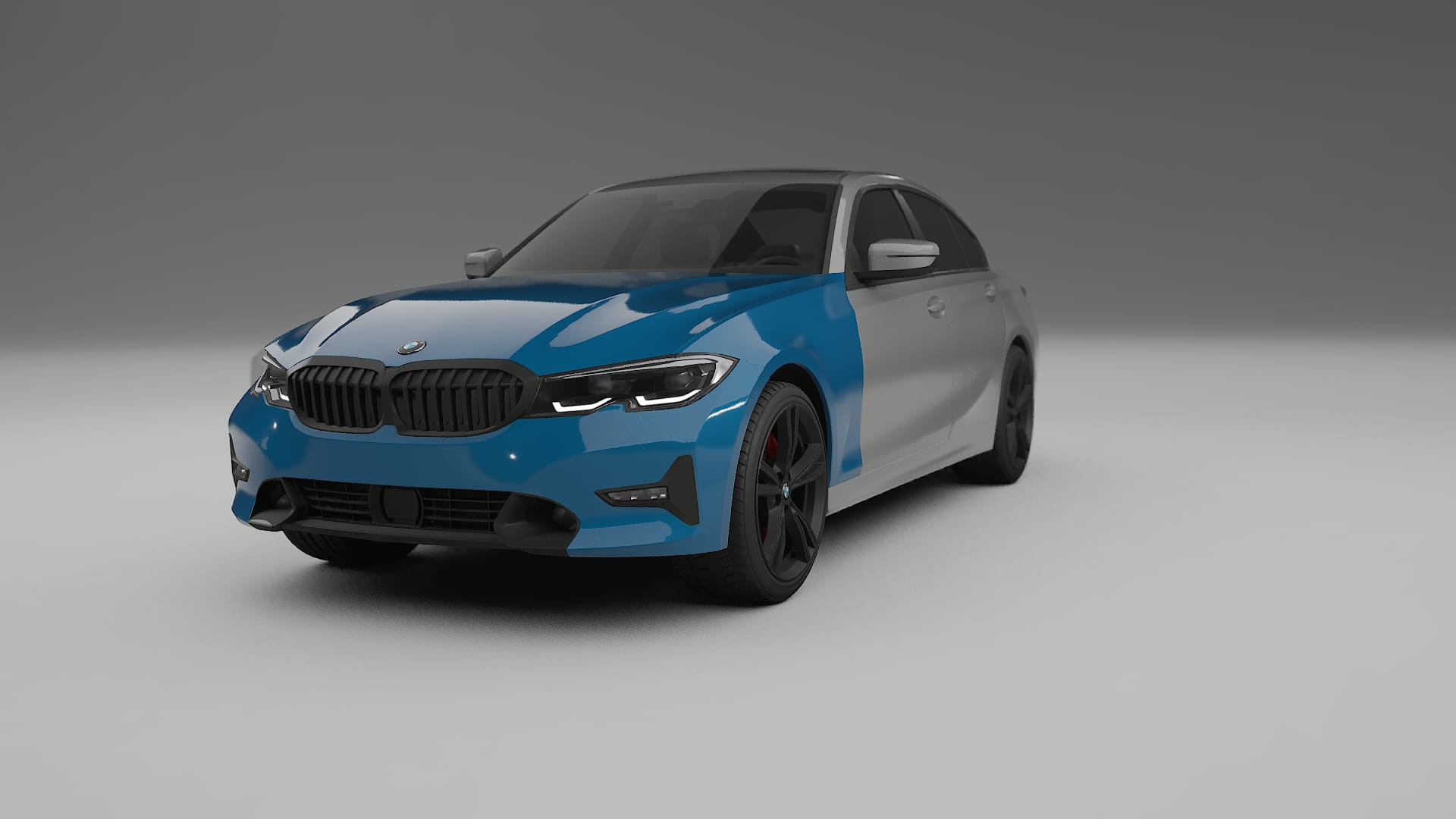 BMW 3 G20 prefacelift pre-LCI Fényezésvédő Fólia | CrystalGuard Átlátszó TPU PPF Első Védő Készlet