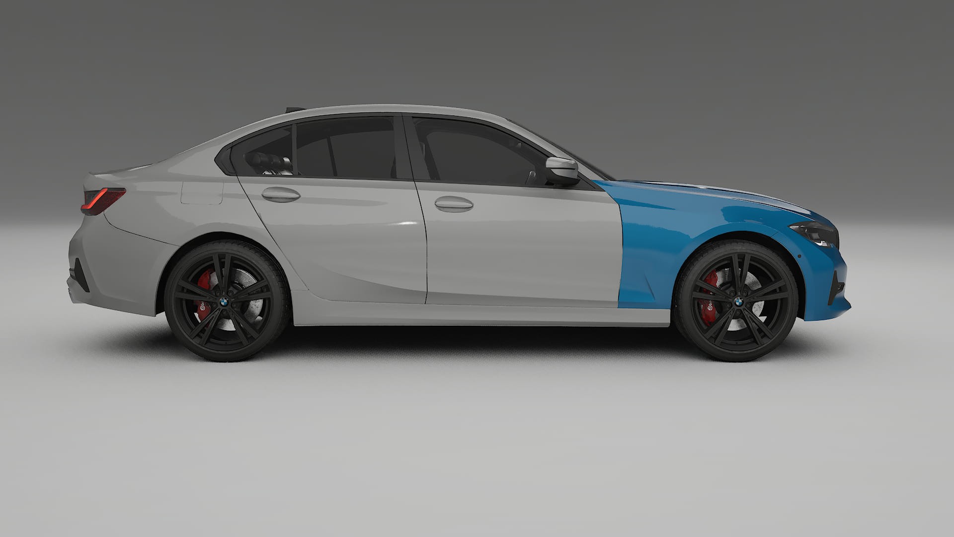 BMW 3 G20 prefacelift pre-LCI Fényezésvédő Fólia | CrystalGuard Átlátszó TPU PPF Első Védő Készlet 2
