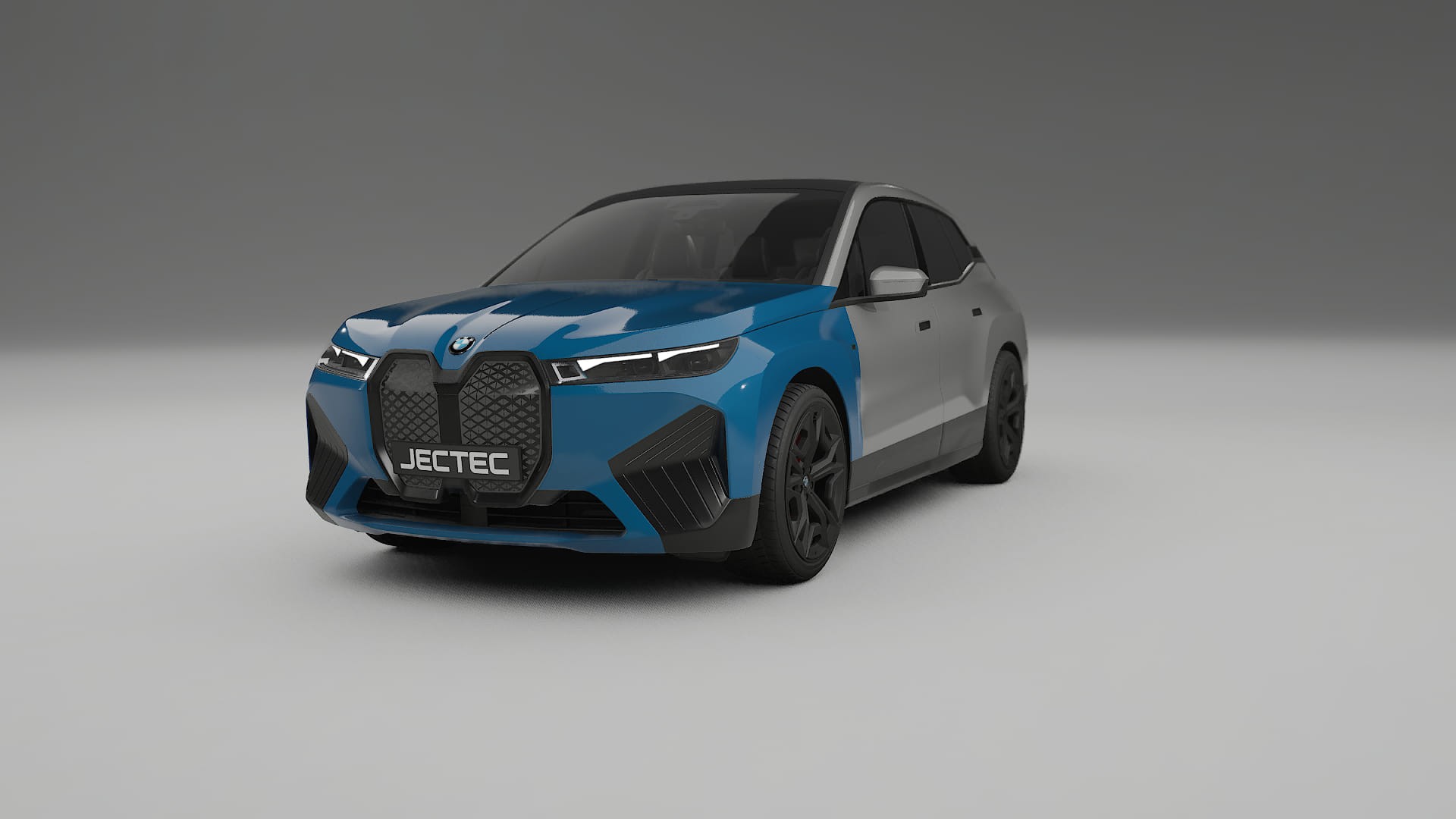 BMW iX M60 Fényezésvédő Fólia | CrystalGuard Átlátszó TPU PPF Első Védő Készlet