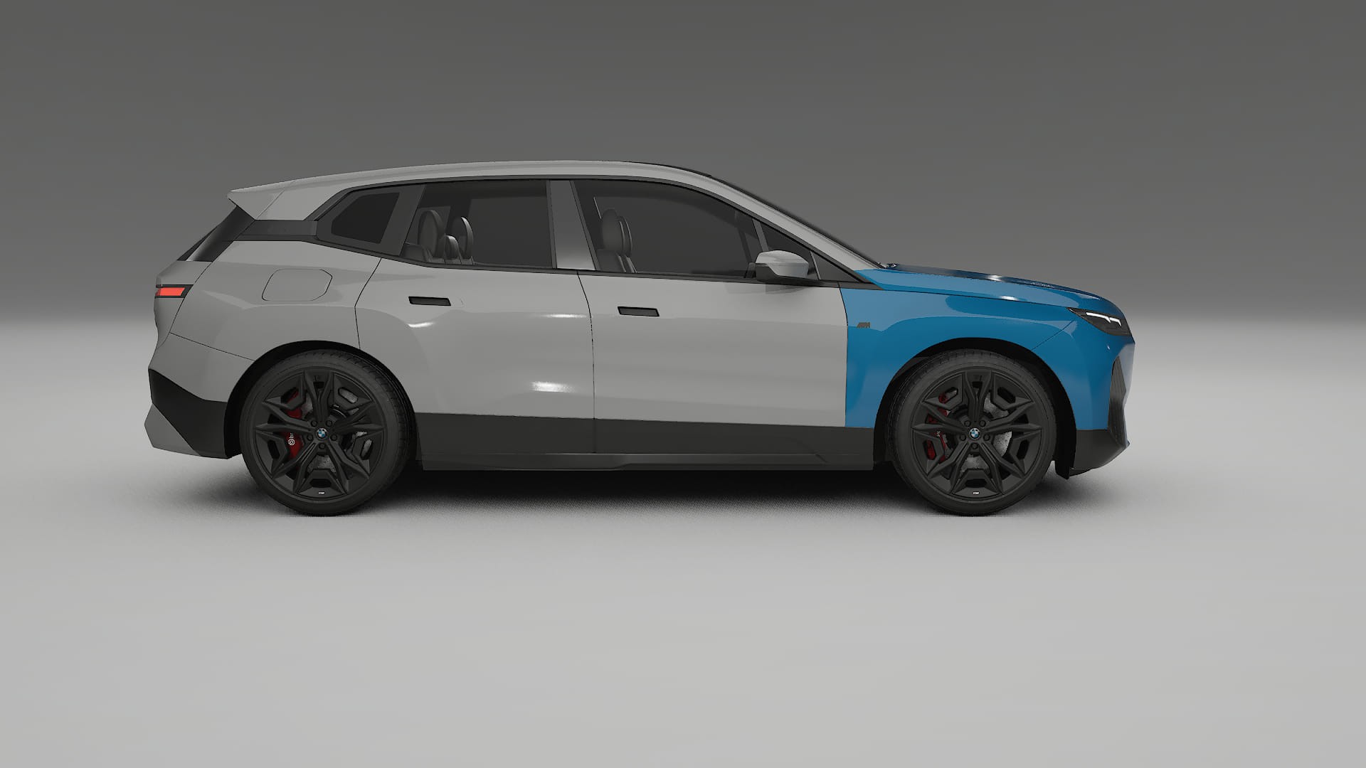 BMW iX M60 Fényezésvédő Fólia | CrystalGuard Átlátszó TPU PPF Első Védő Készlet 2