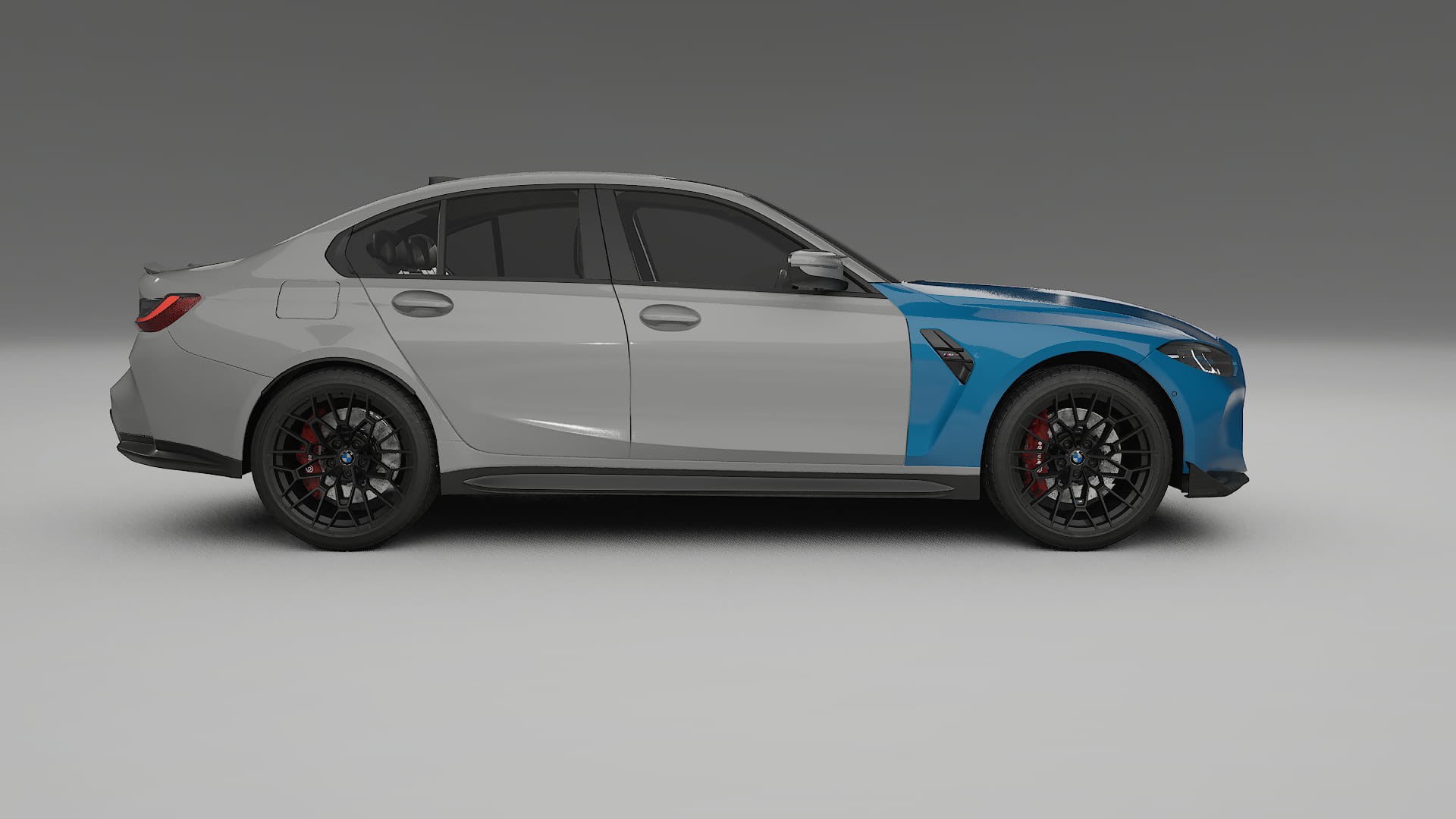BMW M3 G80 Competition CS Fényezésvédő Fólia | CrystalGuard Átlátszó TPU PPF Első Védő Készlet 2