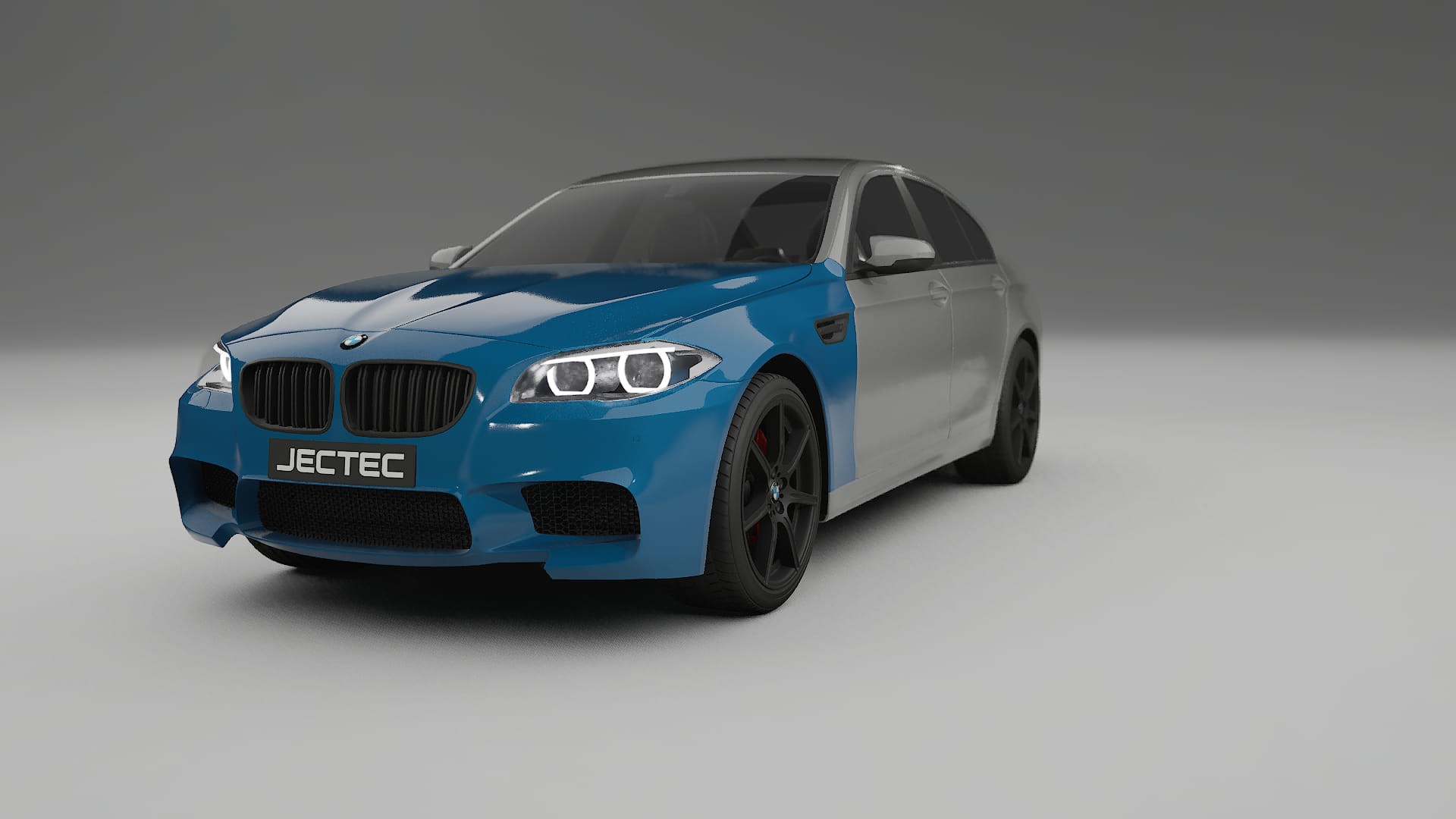 BMW M5 F10 Fényezésvédő Fólia | CrystalGuard Átlátszó TPU PPF Első Védő Készlet
