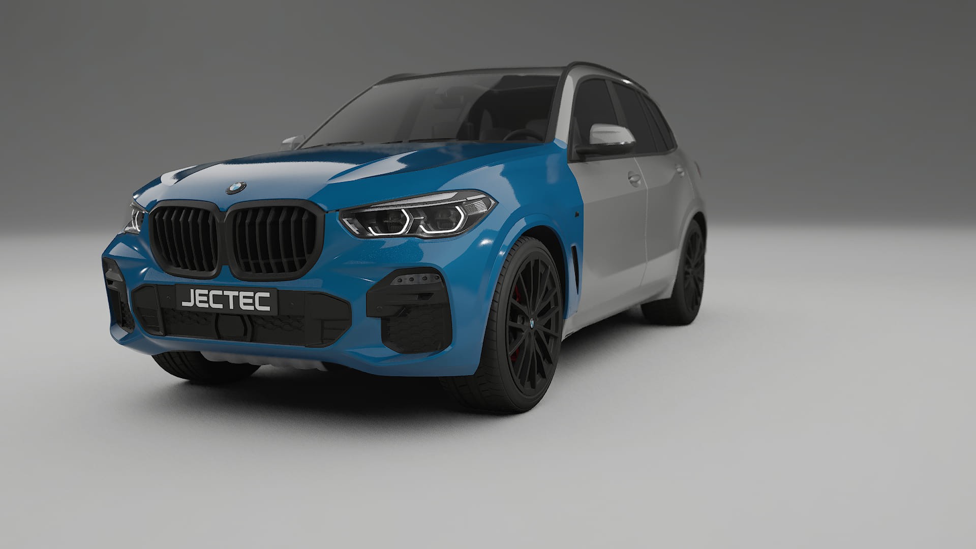 BMW X5 G05 M-Sport Fényezésvédő Fólia | CrystalGuard Átlátszó TPU PPF Első Védő Készlet