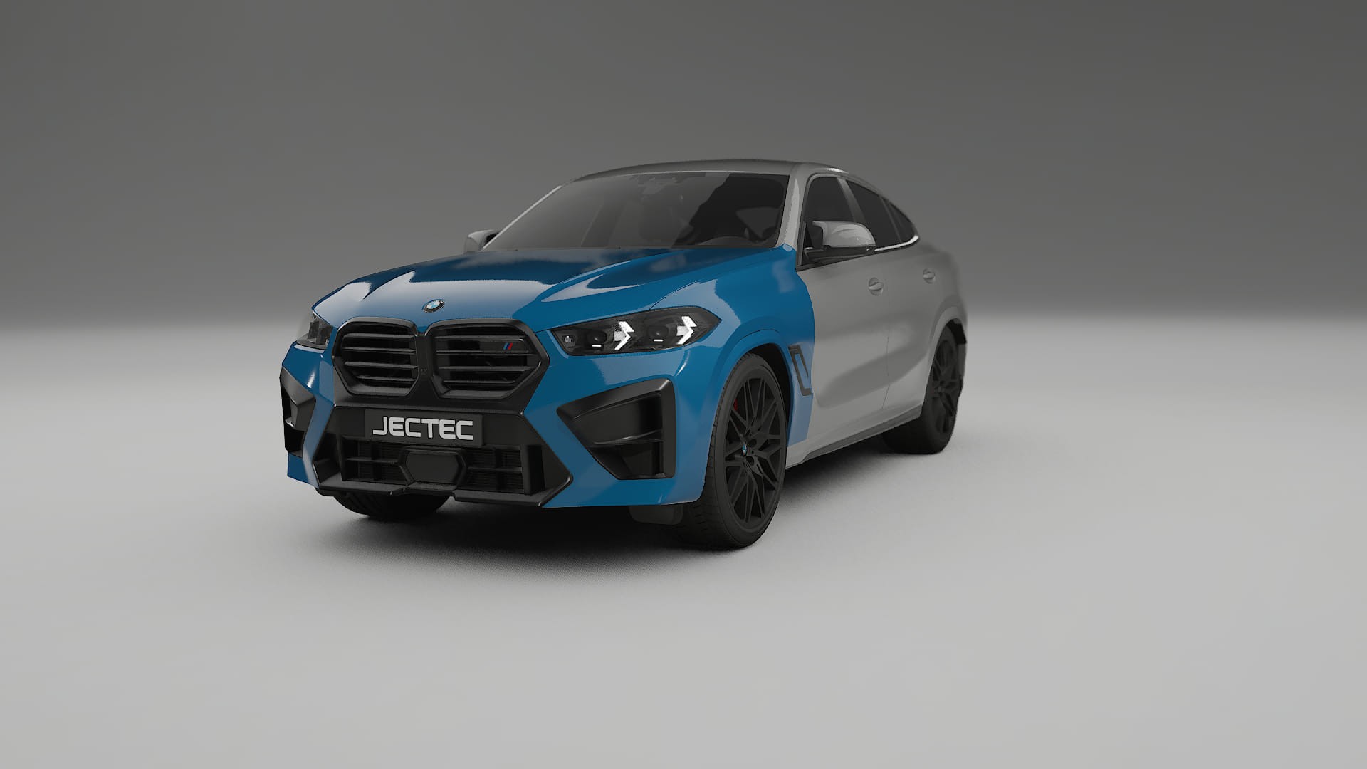 BMW X6 F96 Competition Fényezésvédő Fólia | CrystalGuard Átlátszó TPU PPF Első Védő Készlet