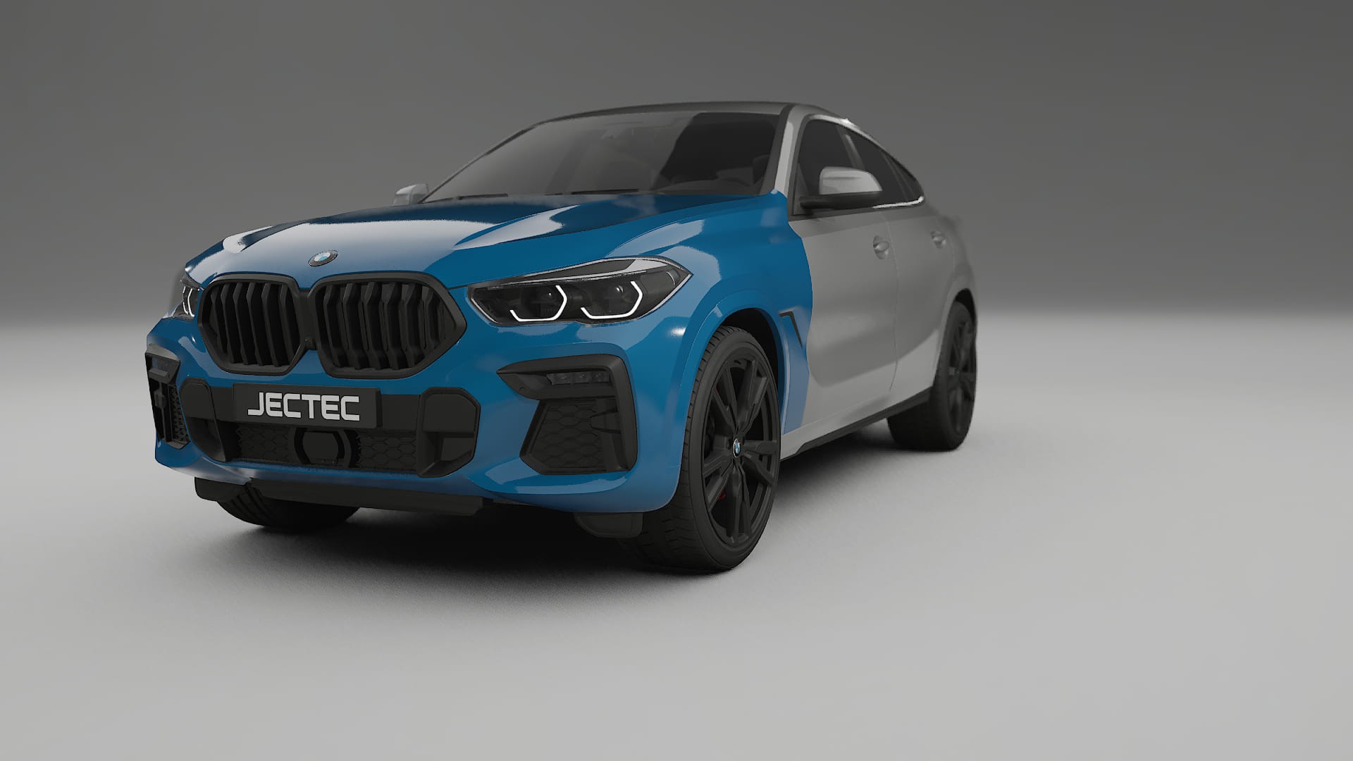 BMW X6 G06 F96 Fényezésvédő Fólia | CrystalGuard Átlátszó TPU PPF Első Védő Készlet