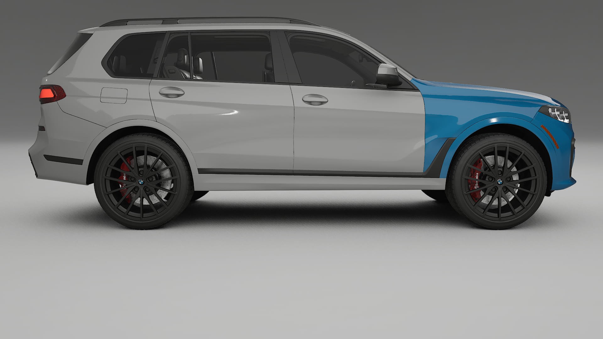 BMW X7 M G07 Fényezésvédő Fólia | CrystalGuard Átlátszó TPU PPF Első Védő Készlet 2