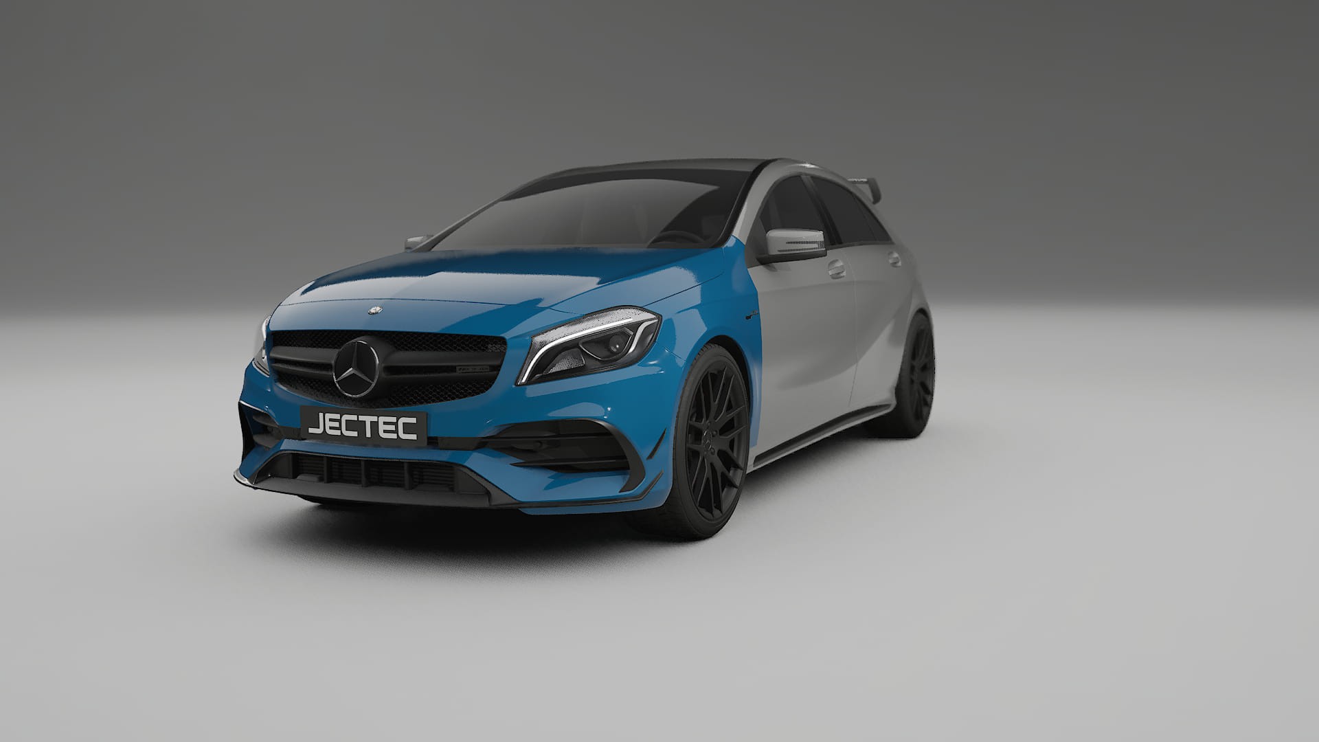 Mercedes A45 AMG W176 Fényezésvédő Fólia | CrystalGuard Átlátszó TPU PPF Első Védő Készlet