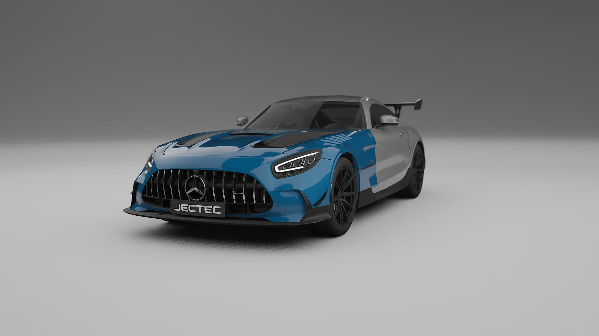 Mercedes AMG GT Black Series C192 Coupe Fényezésvédő Fólia | CrystalGuard Átlátszó TPU PPF Első Védő Készlet