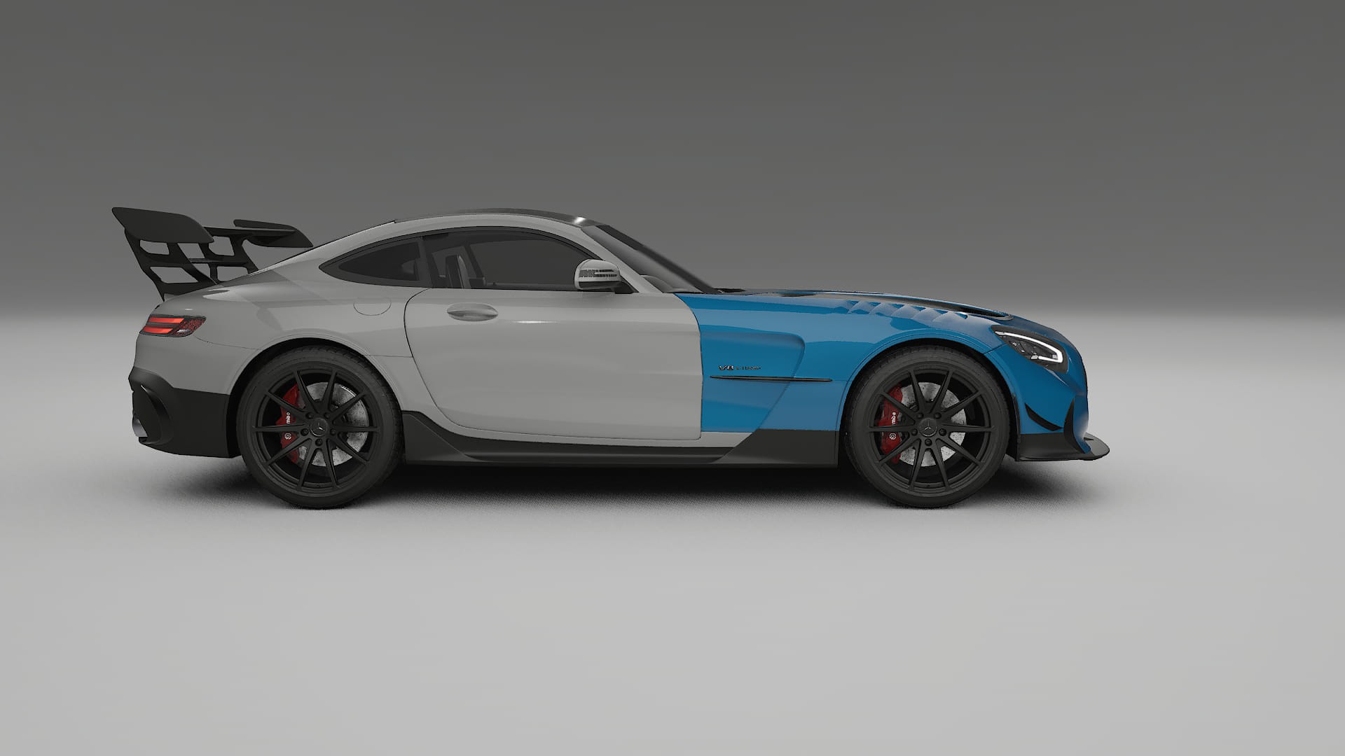 Mercedes AMG GT Black Series C192 Coupe Fényezésvédő Fólia | CrystalGuard Átlátszó TPU PPF Első Védő Készlet 2