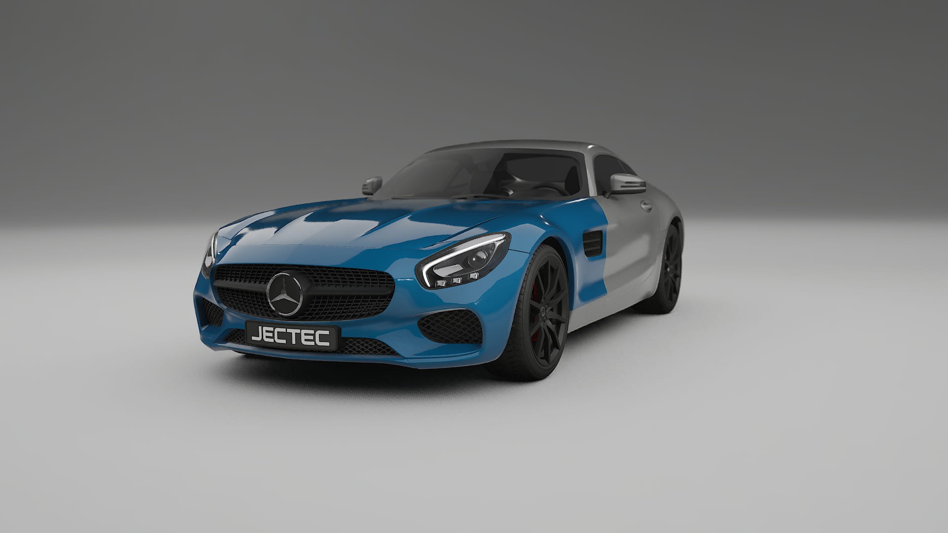 Mercedes AMG GT C190 Coupe Fényezésvédő Fólia | CrystalGuard Átlátszó TPU PPF Első Védő Készlet