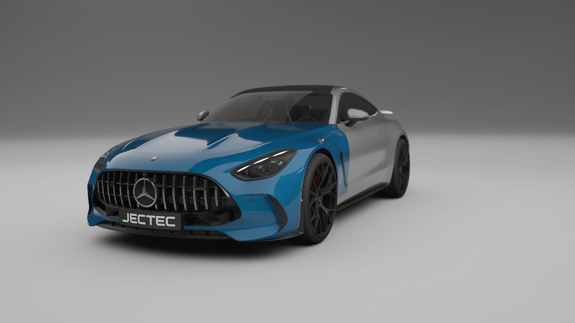 Mercedes AMG GT Coupe C192 Fényezésvédő Fólia | CrystalGuard Átlátszó TPU PPF Első Védő Készlet