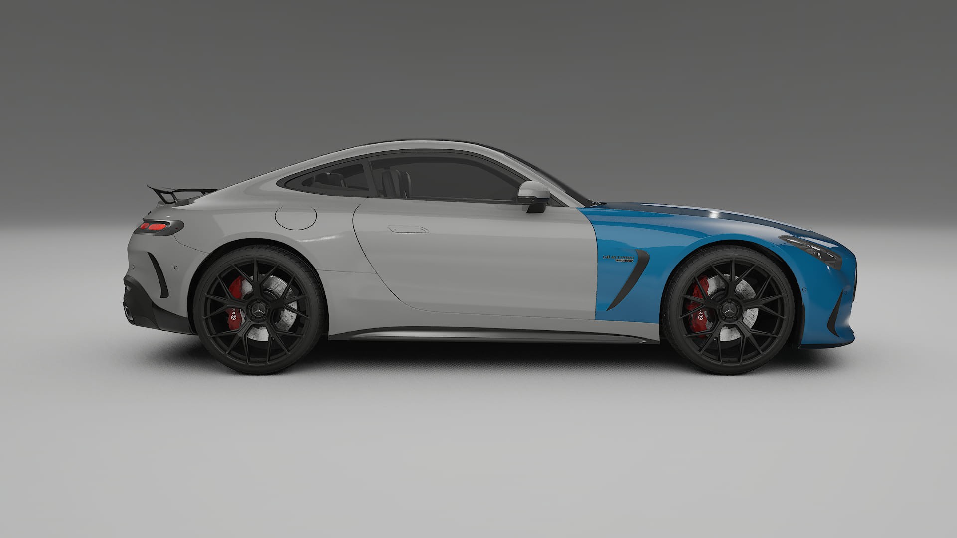 Mercedes AMG GT Coupe C192 Fényezésvédő Fólia | CrystalGuard Átlátszó TPU PPF Első Védő Készlet 2