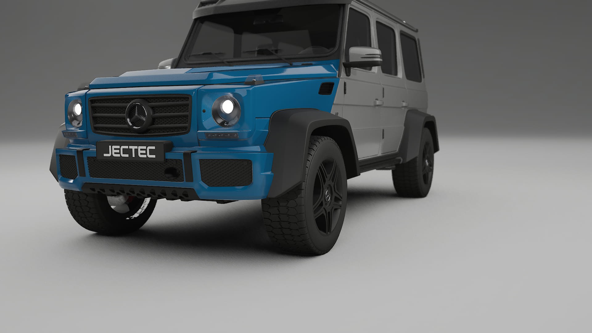 Mercedes G-class 4x4 W463 Fényezésvédő Fólia | CrystalGuard Átlátszó TPU PPF Első Védő Készlet
