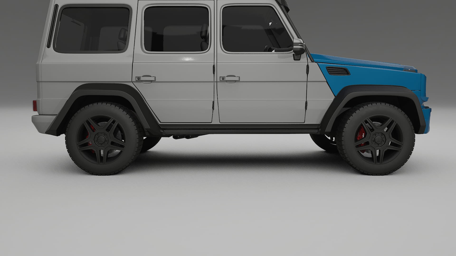 Mercedes G-class 4x4 W463 Fényezésvédő Fólia | CrystalGuard Átlátszó TPU PPF Első Védő Készlet 2