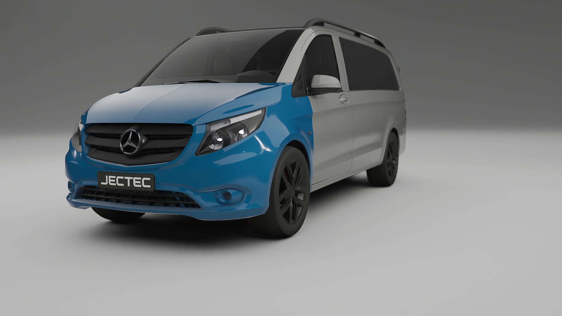 Mercedes Vito-Short W447 prefacelift pre-LCI Fényezésvédő Fólia | CrystalGuard Átlátszó TPU PPF Első Védő Készlet