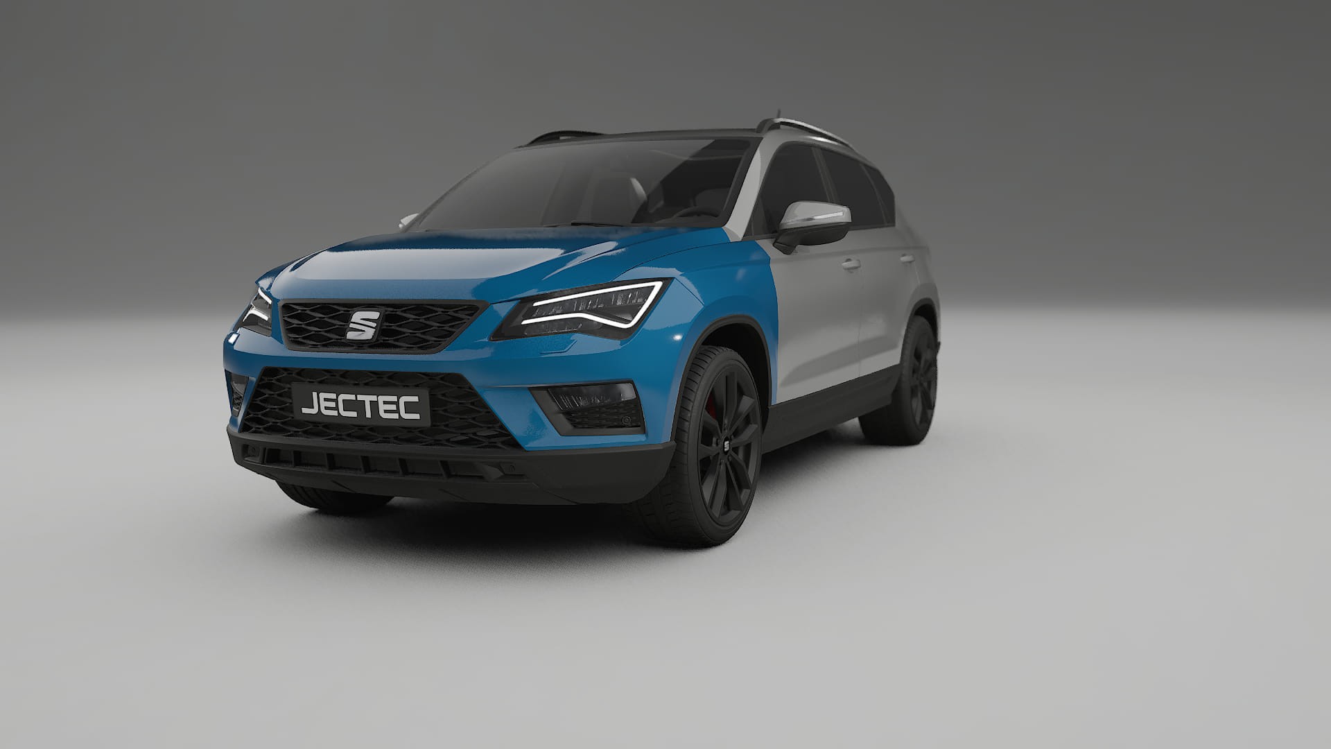 Seat Ateca KH7 Fényezésvédő Fólia | CrystalGuard Átlátszó TPU PPF Első Védő Készlet