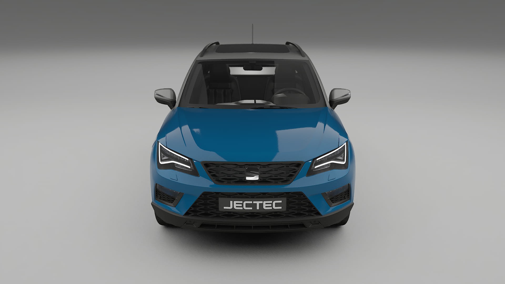 Seat Ateca KH7 Fényezésvédő Fólia | CrystalGuard Átlátszó TPU PPF Első Védő Készlet