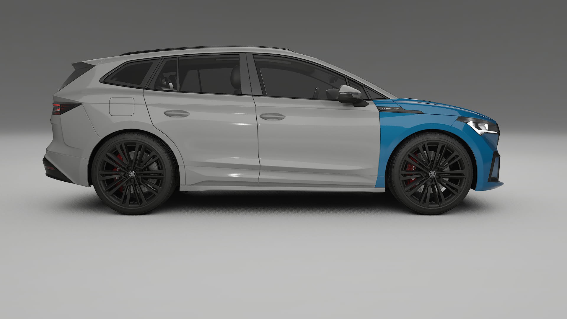 Škoda Enyaq MEB Fényezésvédő Fólia | CrystalGuard Átlátszó TPU PPF Első Védő Készlet 2