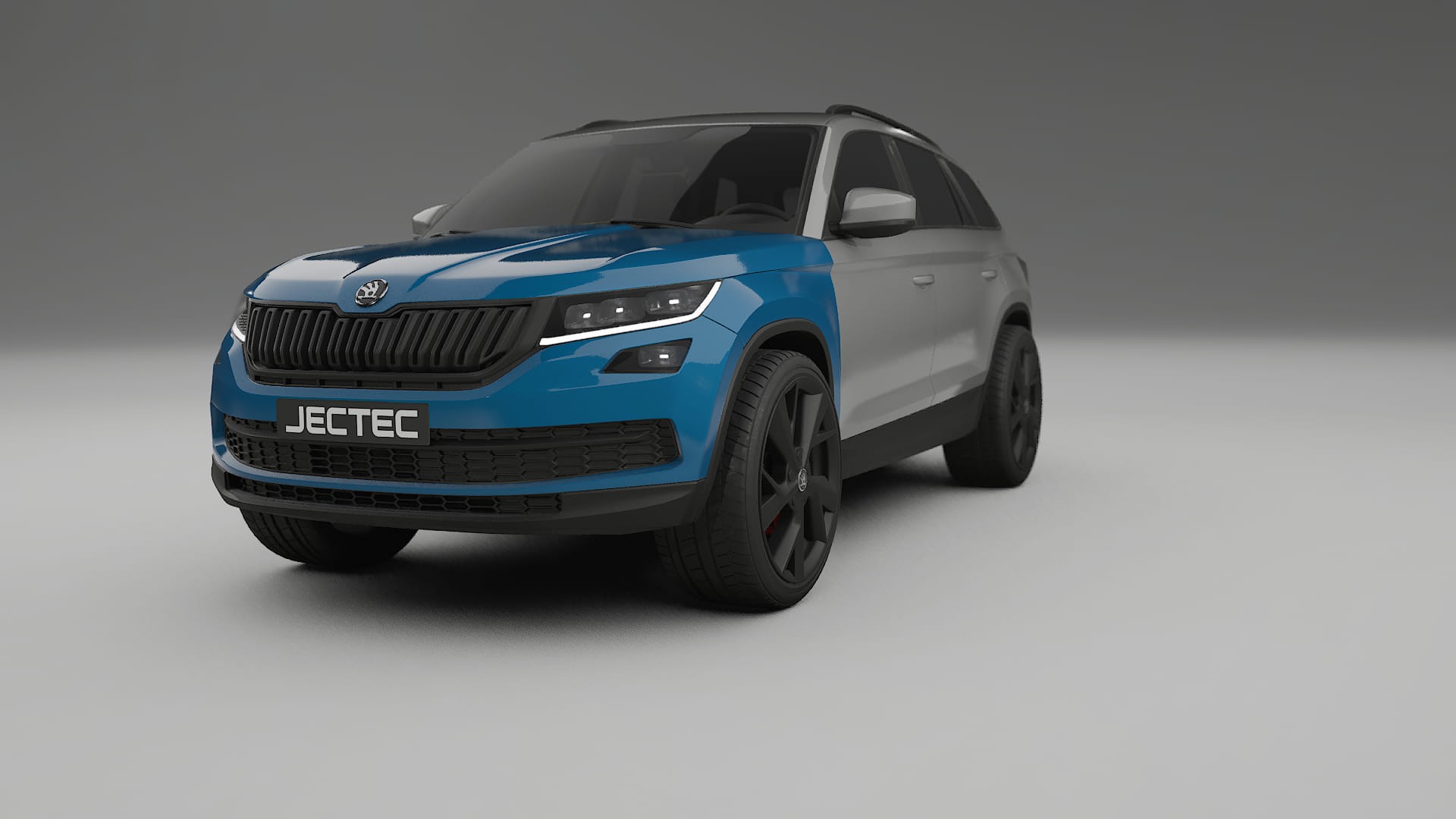 Škoda Kodiaq NS7 Fényezésvédő Fólia | CrystalGuard Átlátszó TPU PPF Első Védő Készlet