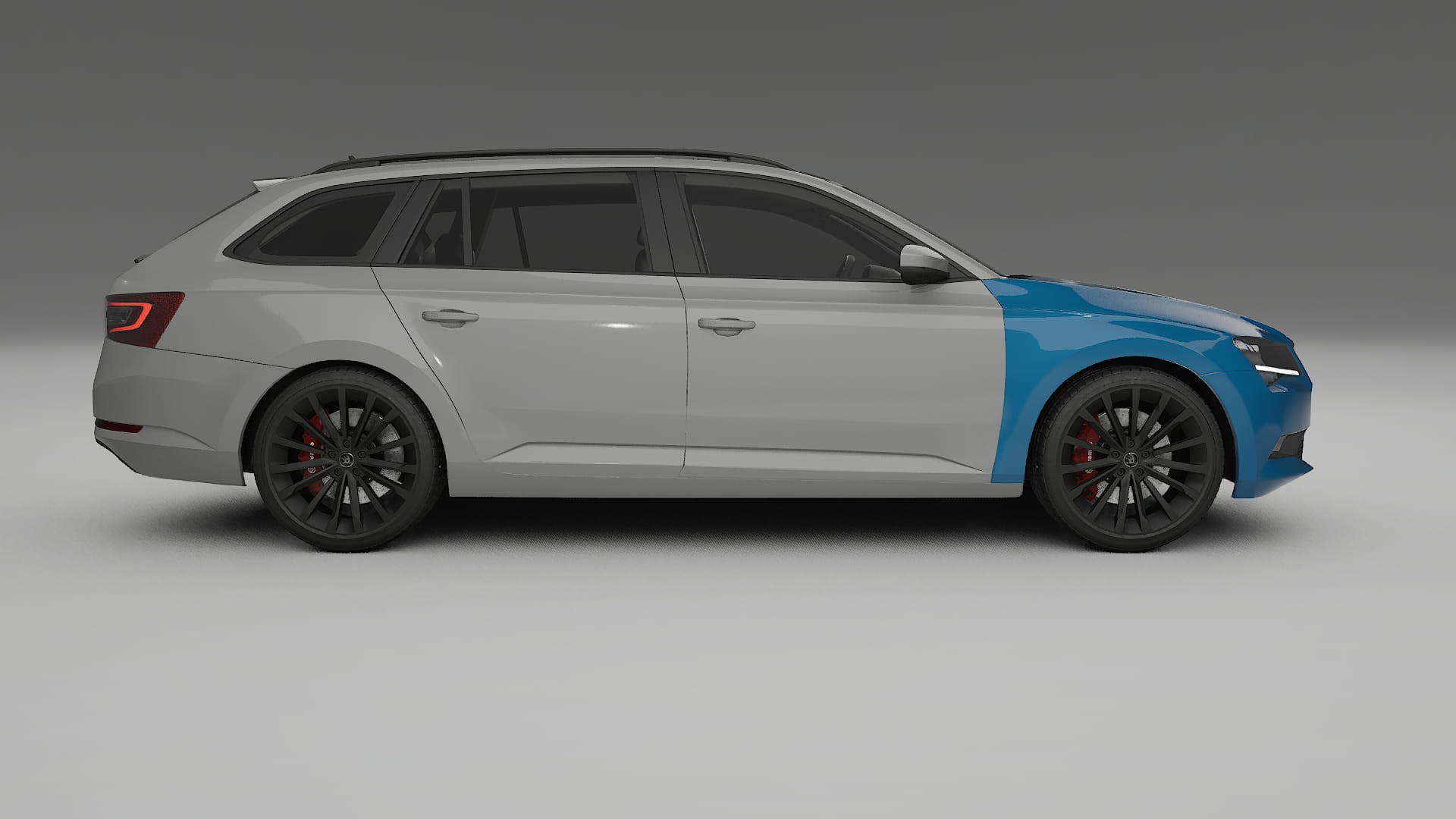 Škoda Superb B8 Fényezésvédő Fólia | CrystalGuard Átlátszó TPU PPF Első Védő Készlet 2