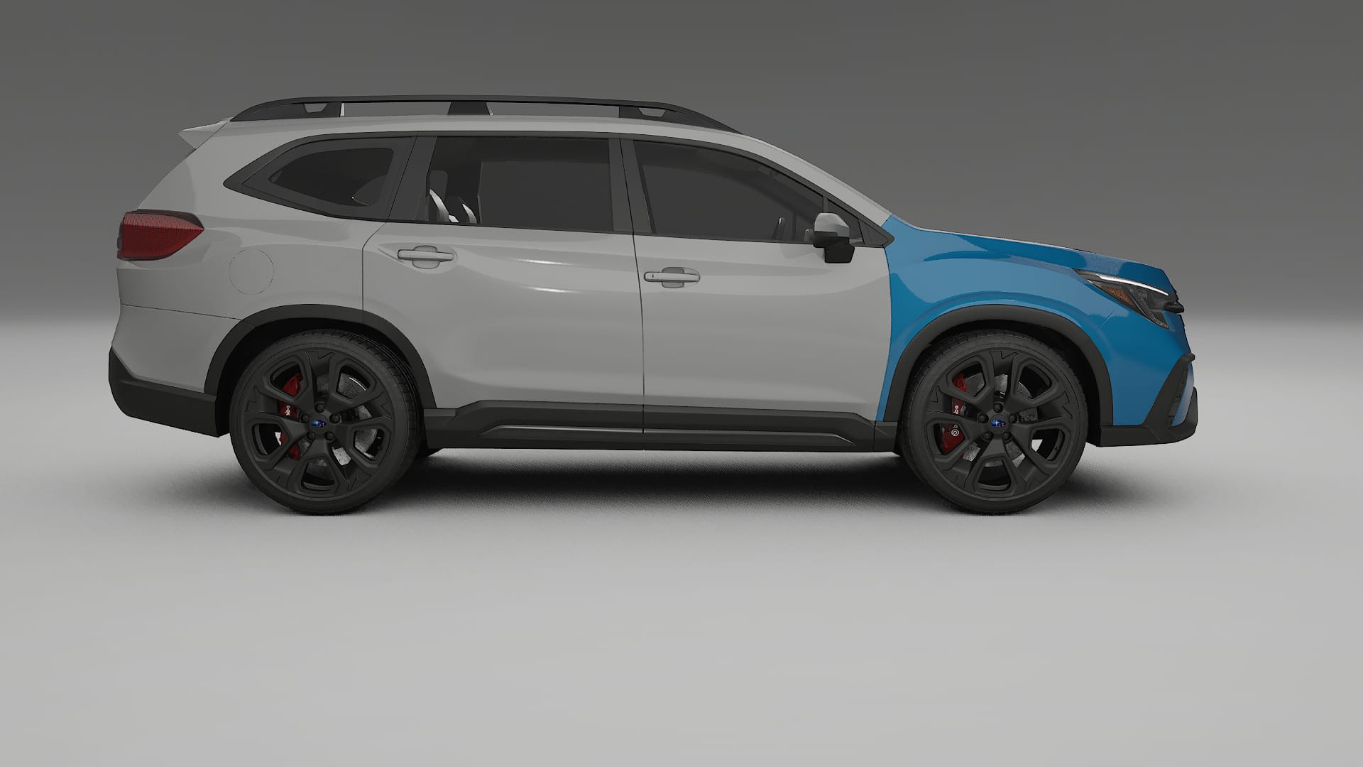 Subaru Ascent BT facelift LCI Fényezésvédő Fólia | CrystalGuard Átlátszó TPU PPF Első Védő Készlet 2