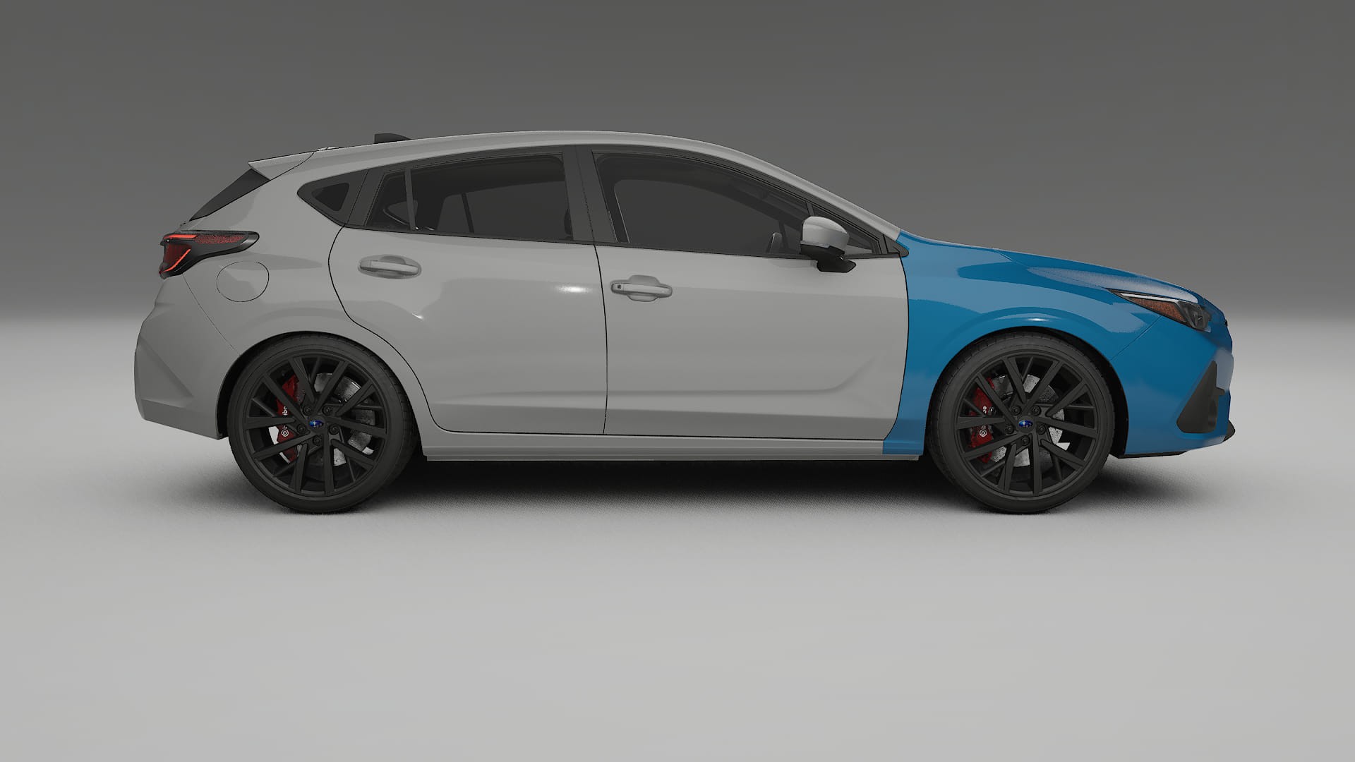 Subaru Impreza GU Fényezésvédő Fólia | CrystalGuard Átlátszó TPU PPF Első Védő Készlet 2